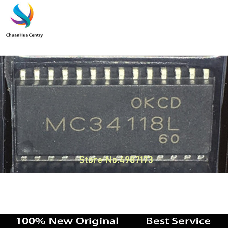 100% Original 5 Pcs/Lot MC34118L-S28-R In Stock Hands-free Voice Speaker Chip MC34118L