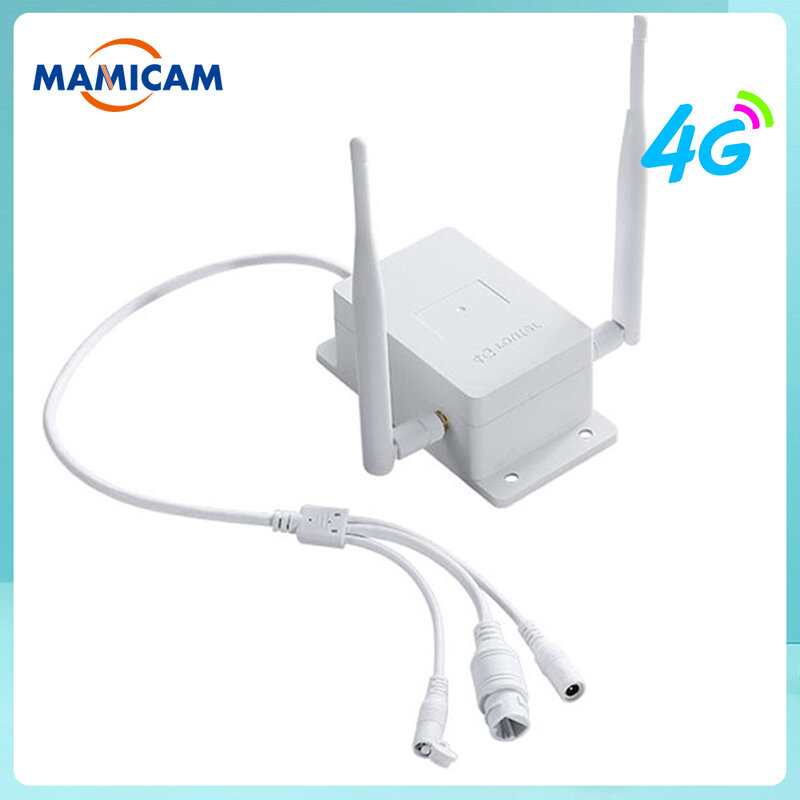 IP66 방수 잠금 해제 3G 4G SIM 카드 라우터, 3 5dbi 안테나 산업 모듈 무선 WIFI IP 카메라 AHD