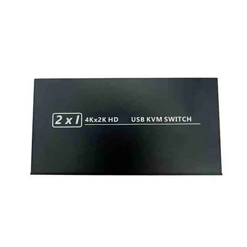 HDMI 호환 KVM 스위치, 공유 모니터 키보드 마우스용, 2 인 1 연결, 적응형 분배기, 2 포트, 4K