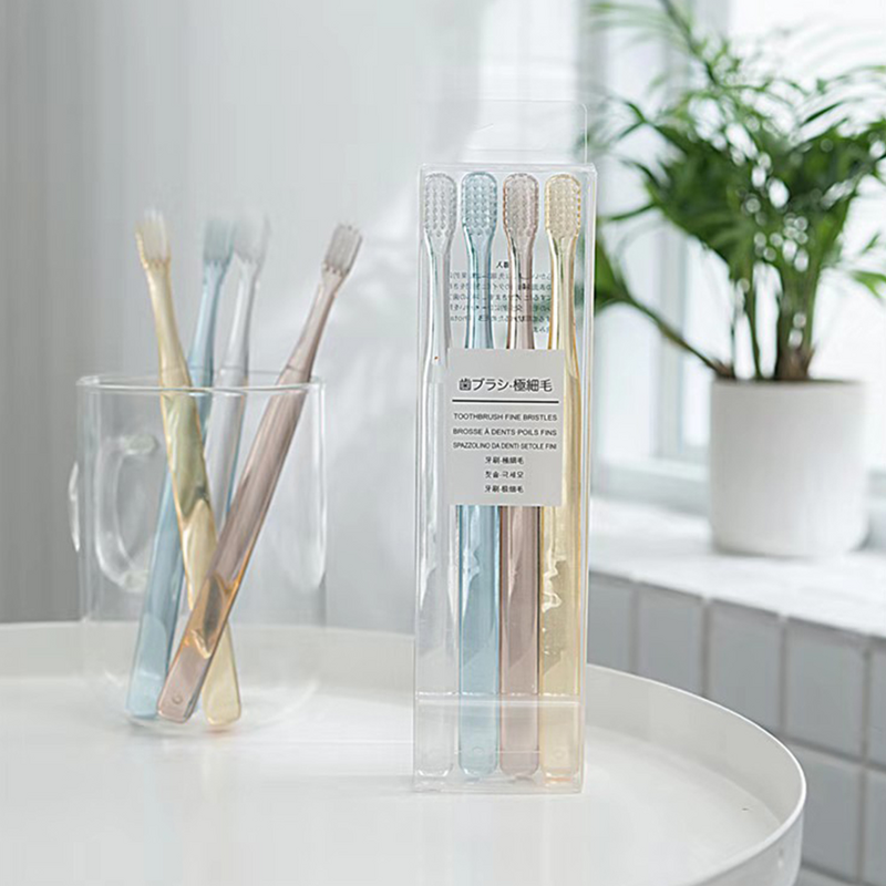 Toothbrush limpeza ferramentas para homens, 8pcs, cores sortidas