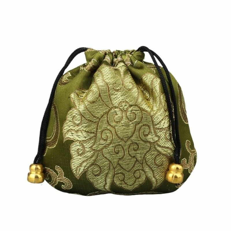 女性のための中国のスタイルのジュエリー収納バッグ,マルチカラーのネックレスケース,ブレスレットバッグ,ジュエリーオーガナイザー