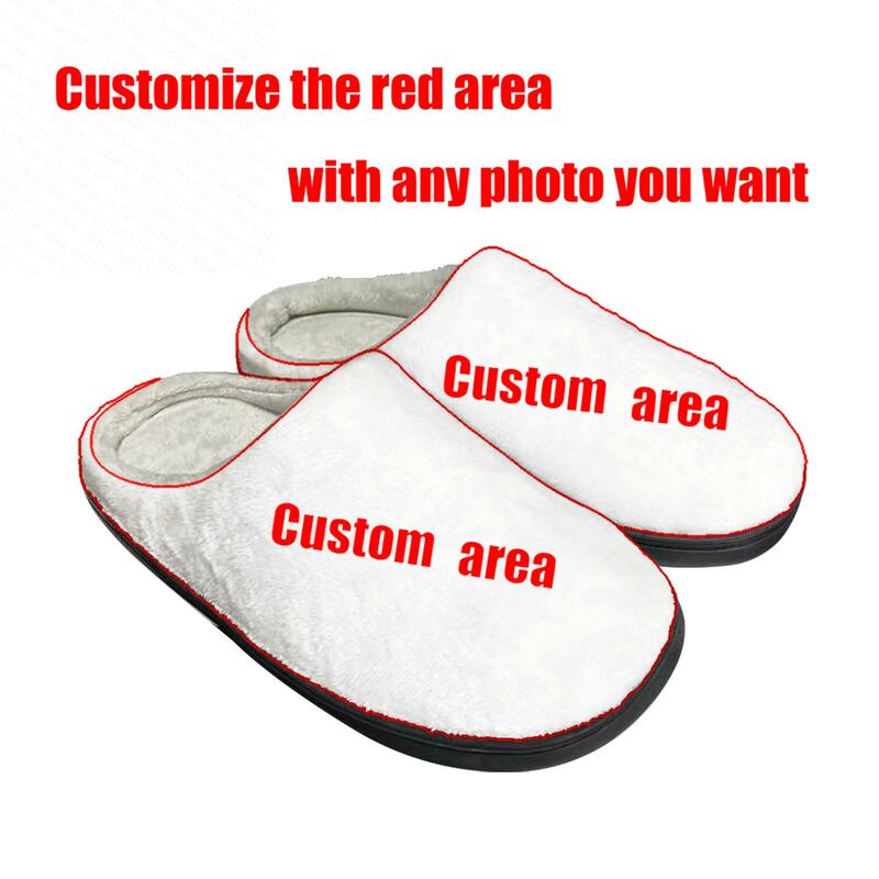 Maidens Heavy Metal Rock Band Singer Music Iron Home pantofole in cotone Mens Womens Plush Bedroom Keep Warm Shoes scarpe personalizzate