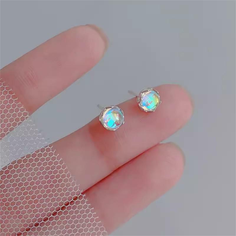 Simple Earrings Exquisite S925 Silver High-quality Materials Trendy Fashion Exquisite Craftsmanship Popular Earrings Striking