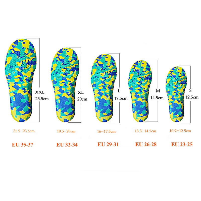 1 Pair EVA Orthopedic Insoles for Shoes Flat Foot Arch Support Kids Children Soles Sports Insole foot care insert ＆ Insoles