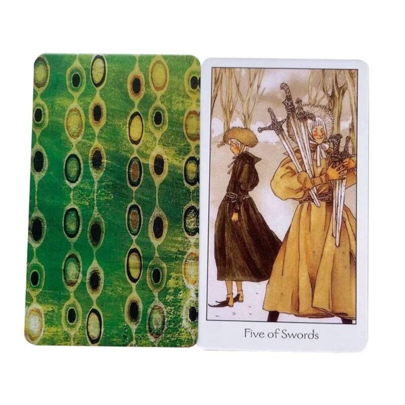 10.3*6cm marzący sposób tarota tradycyjny Tarot ze współczesnym stylem artystycznym wyrocznia gra w karty pokładzie tarota