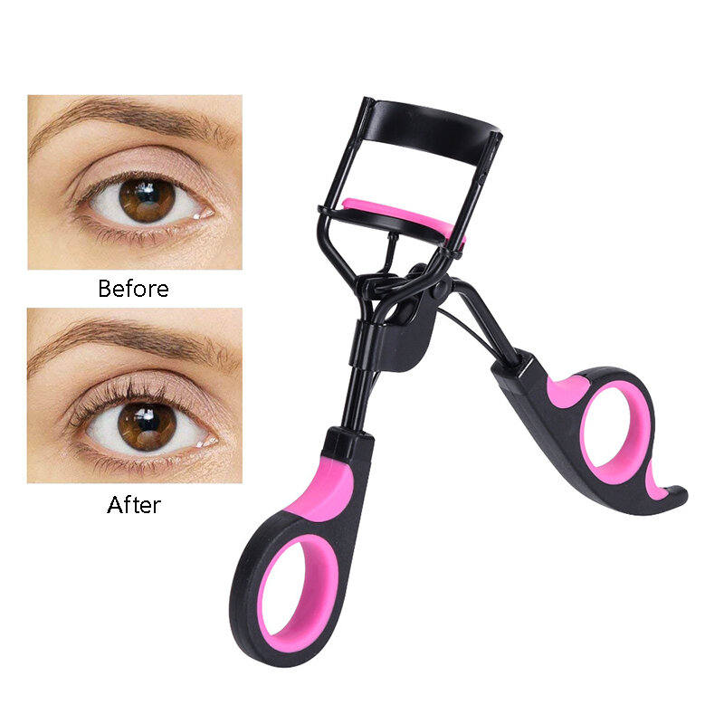 Natural Curl Eyelash Curler Lifting Eyelashes Makeup Tool Silicone Pad with Spring Portable Eyelash Rollers Makeup Accessories