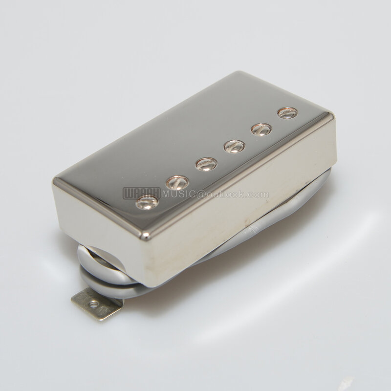 Alnico II Humbucker Pickup Classic Nickel 57 GB Style Pickup Gold Chrome Cover For Electric Guitar