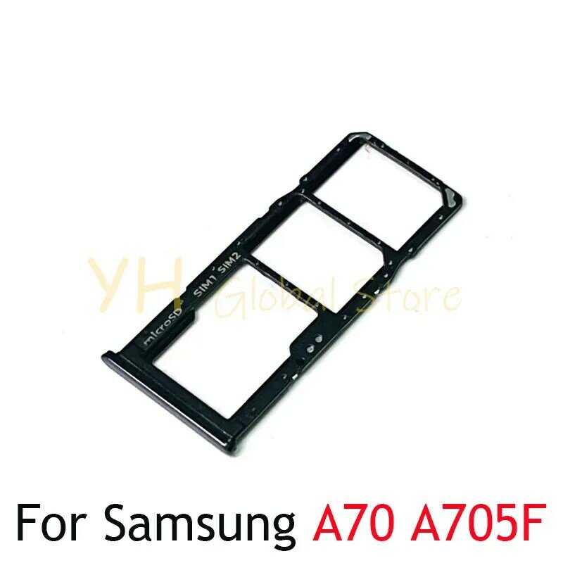 For Samsung Galaxy A60 A70 A80 A705F A805F A6060 Sim Card Slot Tray Holder Sim Card Repair Parts
