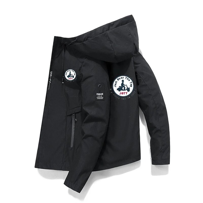 남성용 방풍 지퍼 재킷, 캐주얼 하이 퀄리티 후드 야구 재킷, 야외 편안한 SP, 용수철 가을 브랜드, 2024 신상