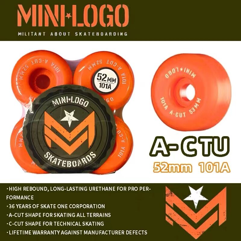 Minilgo Lotion Board Wheels, Lotion Board Wheels, Original, 52mm, 101A, 53mm, 54mm, 95A, 5