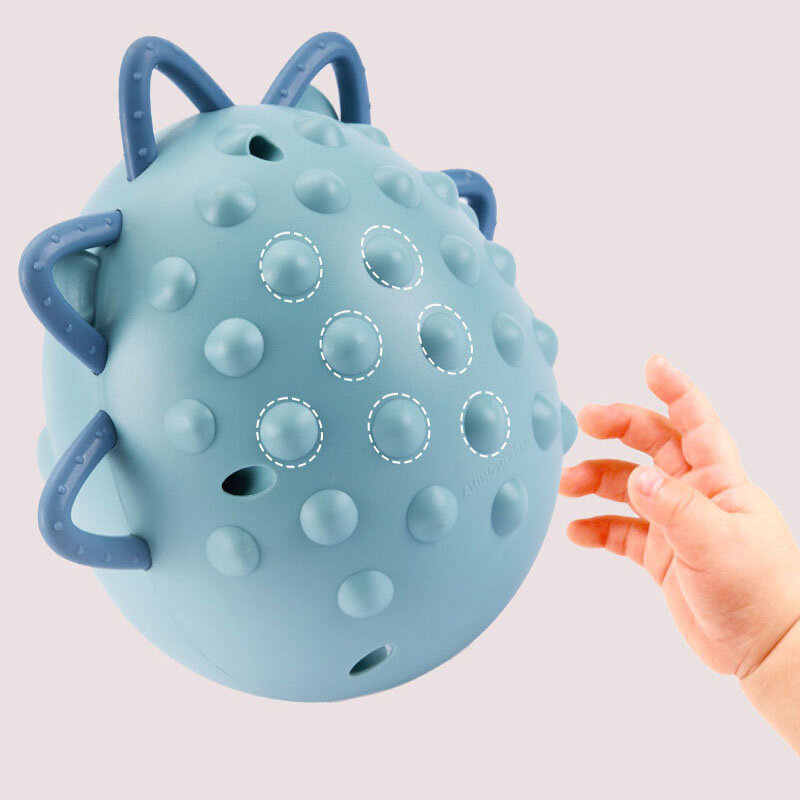 Sonajeros divertidos para bebé, juguetes educativos de aprendizaje de roly-poly, mordedor de desarrollo de vaso no invertido, regalos para niños de 0 a 12 meses