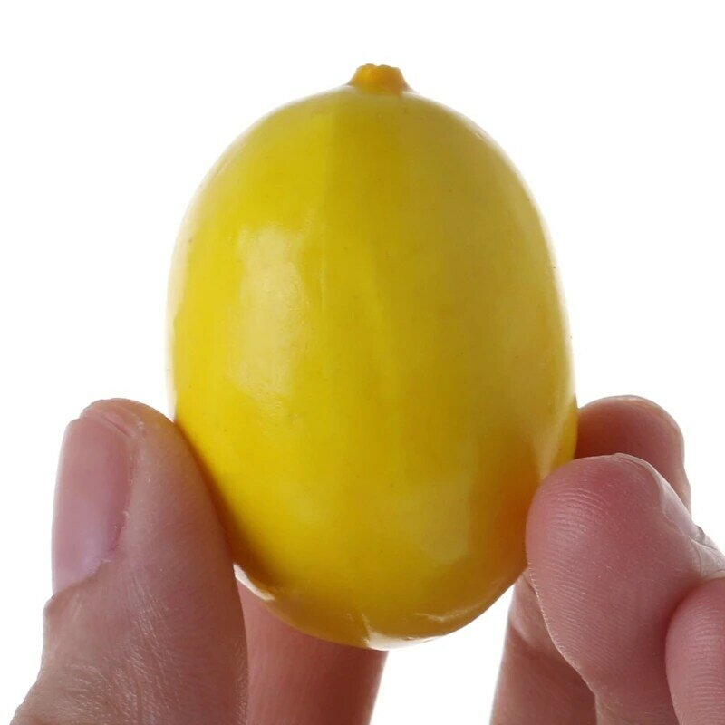 Искусственные лимоны 20 шт., искусственные фрукты для украшения дома G5AB
