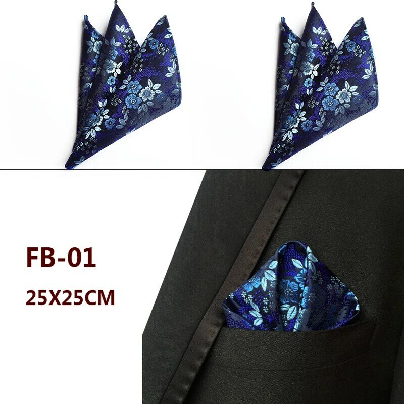 1 шт., винтажный Карманный квадратный платок с цветочным принтом для мужчин