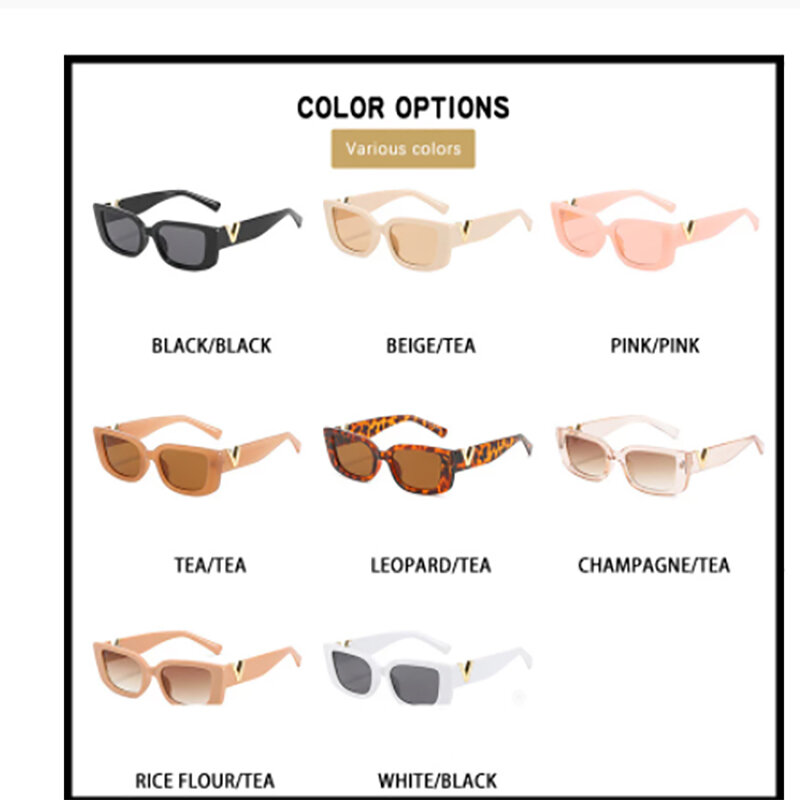 Retro Cool Small Frame Cat Eye Sunglasses for Women 2023 Luxury  Sun Glasses Men Fashion Jelly Sunglasses with Metal Hinges
