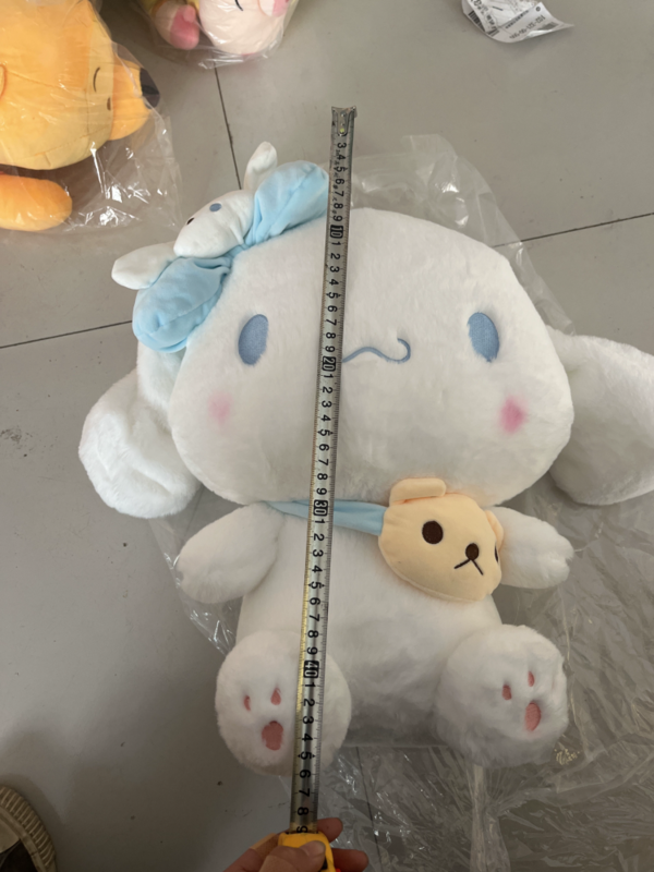 Baru 36/46cm Kawaii Sanrio Kuromi My Melody Cinnamoroll mainan mewah bantal Anime kartun dekorasi ruangan boneka hadiah anak-anak