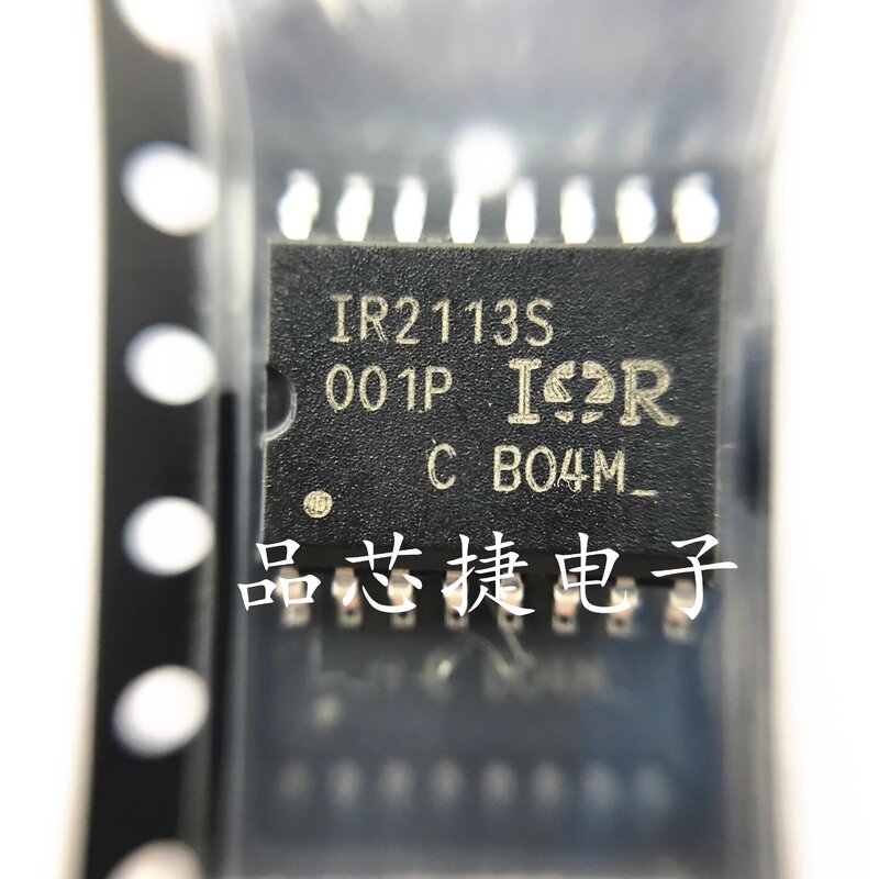 IR2113S ทำเครื่องหมาย IR2113STRPBF 10ชิ้น/ล็อต SOIC-16ไดรเวอร์ MOSFET และ IGBT แรงดันไฟฟ้าสูงความเร็วสูง