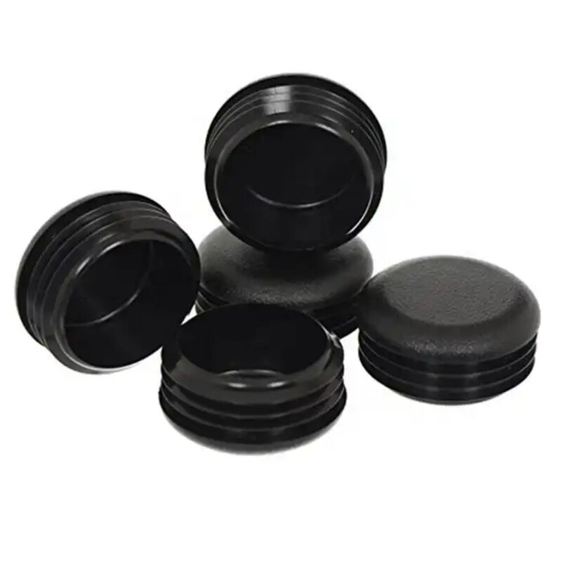 PP PE Tubo de Plástico End Caps, Pipe Plugs Stopper, Chock Tube End Covers, Desk Chair Glides, Fence Post, Push Fit, Tube Insert