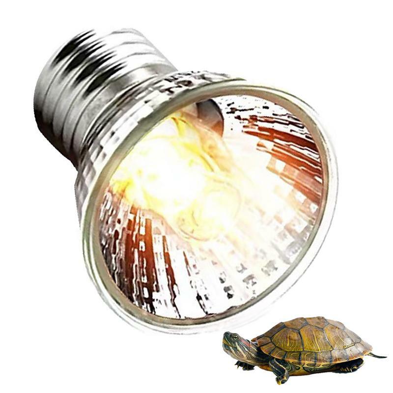 Lâmpada de calor para réptil, Lâmpada de calor para dragão barbudo, Turtle Basking Light, Lâmpada de calor para répteis, 220V