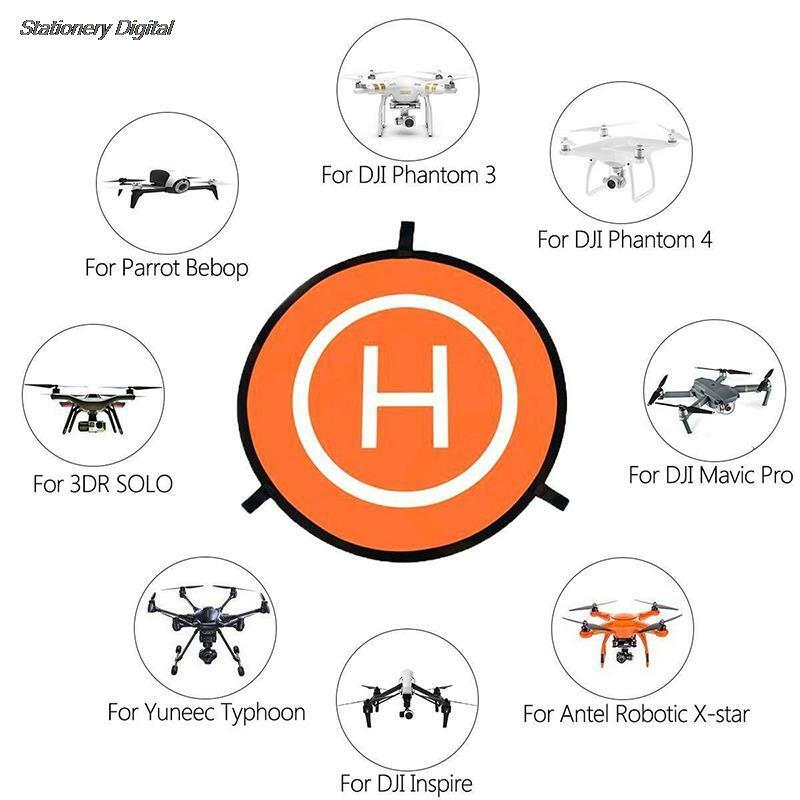 Almofadas de aterragem dobráveis para DJI Drone, Quadcopters Acessórios, Universal, 55cm, 40 cm, 50 cm, 60cm, 1Pc
