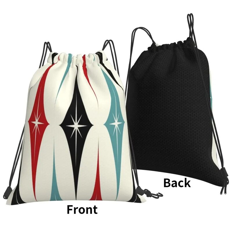 Starburst Diamonds Backpacks Portable Drawstring Bags Drawstring Bundle Pocket Sundries Bag Book Bags For Travel Students