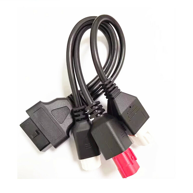 3 in 1 Motorrad Diagnose anschluss kabel für Yamaha 3pin 4pin für Honda 6pin obd2 Kabel adapter obd 2 Motor Verlängerung kabel