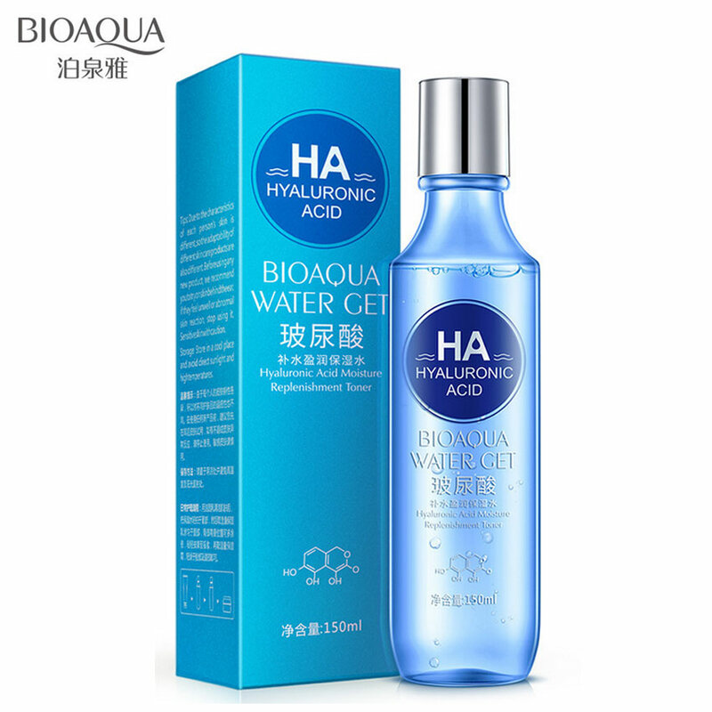 BIOAQUA-tóner Facial de hidratación profunda, hidratante de ácido hialurónico, blanqueamiento, maquillaje, Control de aceite de agua, antienvejecimiento, cuidado Facial