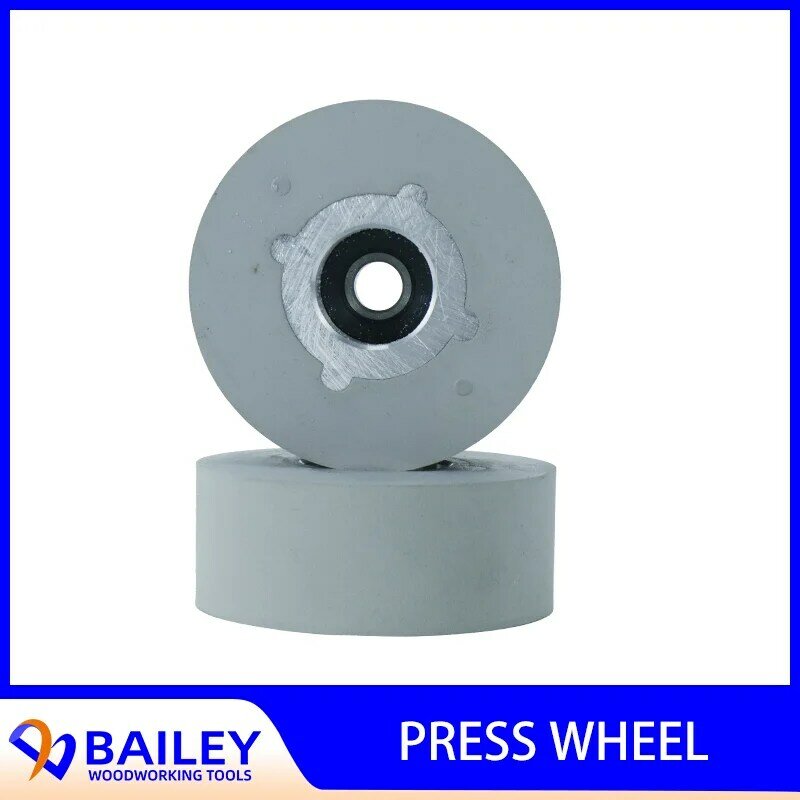 BAILEY 10PCS 60x8x24mm Press Wheel Rubber Roller High Quality For Edge Banding Machine Woodworking Tool Accessories PSW011