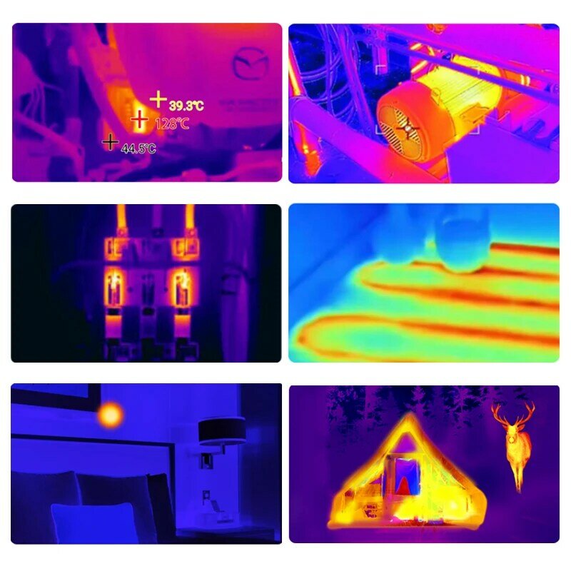 Thermal Imager Infrared Camera for Android Type-C PCB Short Circuit Leakage Inspection Electrical Repair Thermographic Camera