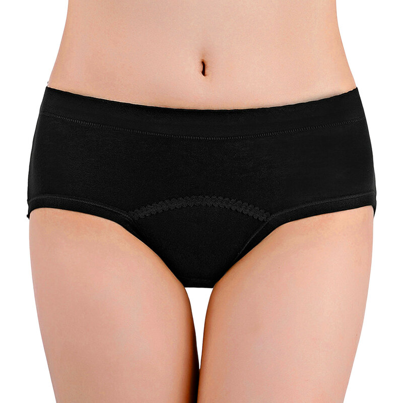 Pantalones fisiológicos para mujer, pantalones sanitarios triangulares, antifugas laterales, alargados, antes y después de la menstruación
