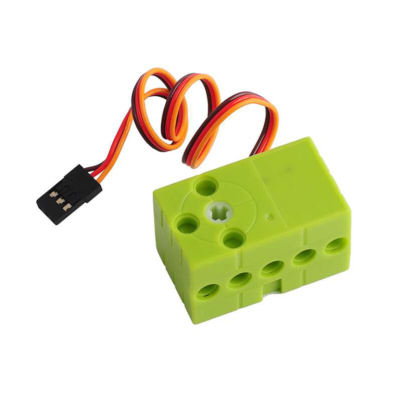 0.7kg Geekservo 360 Degree Continuous Rotation Servo Forward Reverse Green 4.8V-6V PWM Control Compatible With legoeds Microbit