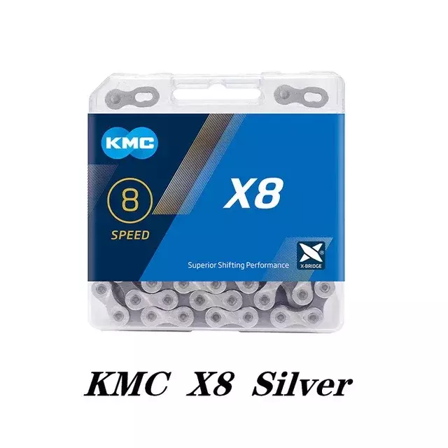 KMC Bike Chain X8 X9 X10 X11 X12 Bicycle Chain 8/9/10/11/12 Speed Road MTB Bike Crankset Compatible SRAM 8 9 10 11 12s