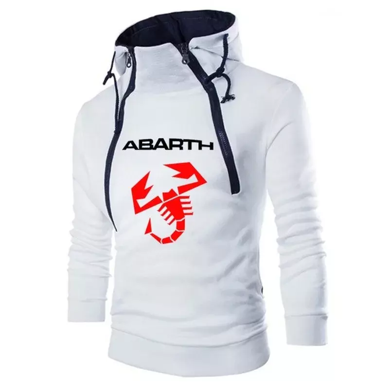 Felpe con cappuccio da uomo Abarth Car Logo stampato felpa unisex Fashion Streetwear abbigliamento da uomo di alta qualità abbigliamento sportivo casual P