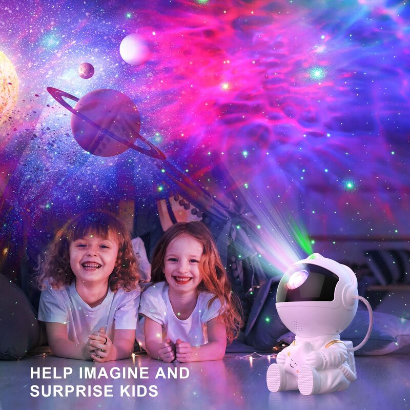 Proiettore astronauta LED Night Light Galaxy Star Starry Sky Porjectors lampada per la decorazione camera da letto regali decorativi per bambini per la casa