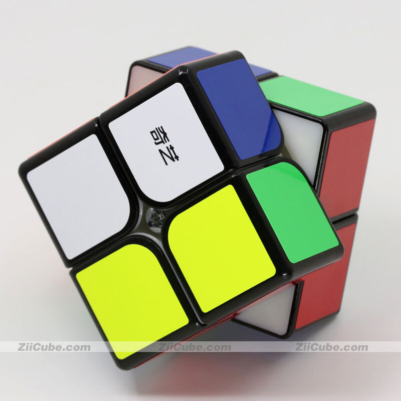 Волшебные кубики QiYi XMD, пазл 2x2x2, Логический куб QiDi S2 2x2 без наклеек, черные наклейки Qi Di W, Детская логика, развивающие игрушки