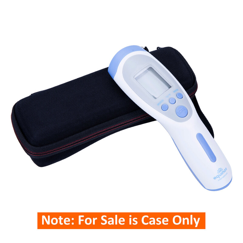 LTGEM Hard Carrying Case for Equinox Digital Thermometer Non Contact Infrared Forehead - Baby Thermometer