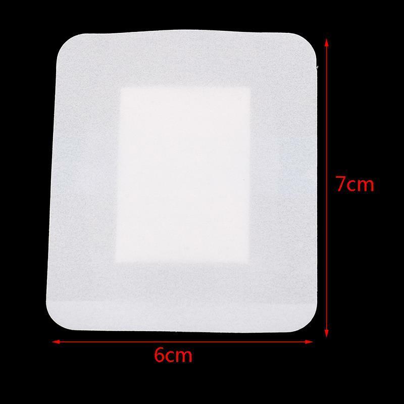 10Pcs Medical Adhesive Plaster Breathable Waterproof Transparent Tape PU film