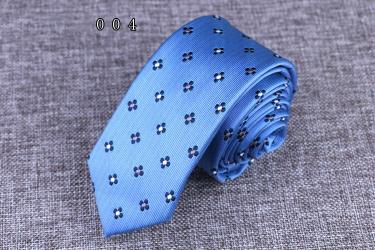 Fashionable and Versatile 6CM Slim Striped Style Tie Men's Skinny Casual Classic Tie for Office Business Wedding Party Necktie