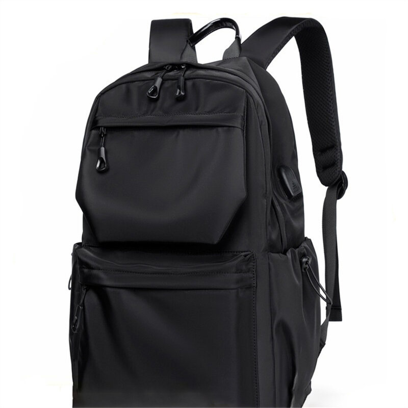 Вместительный школьный портфель для мужчин и женщин, повседневный рюкзак для компьютера, уличная многофункциональная дорожная сумка с USB-зарядкой