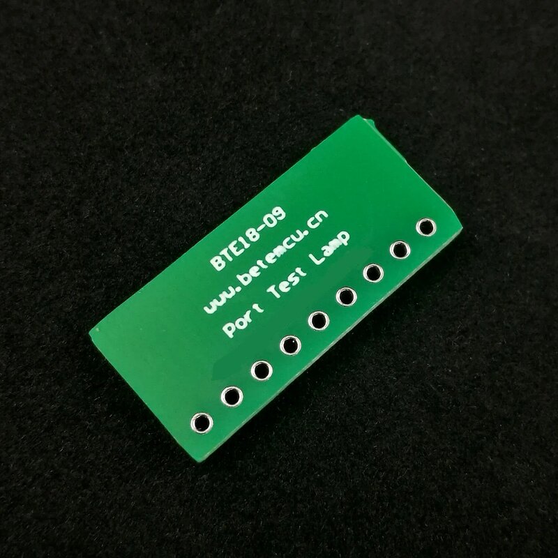 โคมไฟทดสอบพอร์ต8บิต50ดวงสีแดง/เขียว/น้ำเงิน/ชมพู/ม่วง/เหลือง11ชนิดสีสำหรับ STM32 STC 51 AVR PIC Arduino