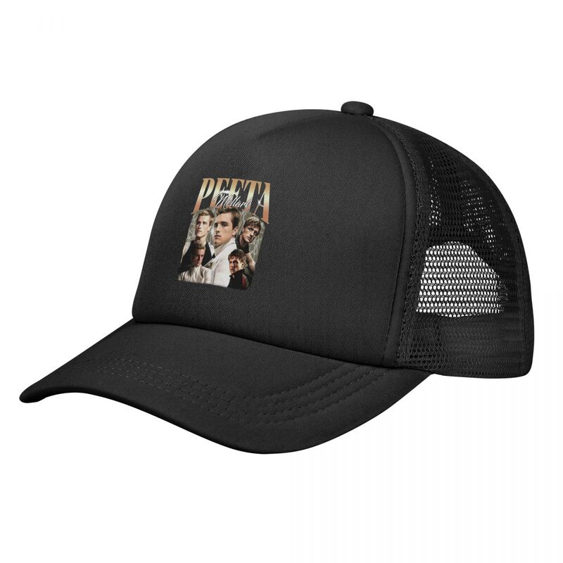 Peeta Mellark Vintage czapki baseballowe zajęcia czapki z siateczką na zewnątrz czapki Unisex