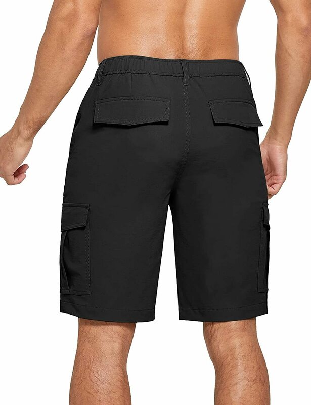 กางเกงคาร์โก้ผ้าฝ้ายขาสั้นผู้ชาย, กางเกงทหารขายาวหลายกระเป๋าทำงานกลางแจ้งลำลอง2022ฤดูร้อน