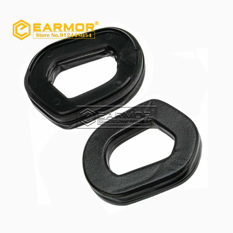 Silicone Gel Ear Almofada Pad, Ossmen Earmor Headset Earmuffs, Headset Acessórios Fit para M31, M32, M31H, M32H, Par, S03