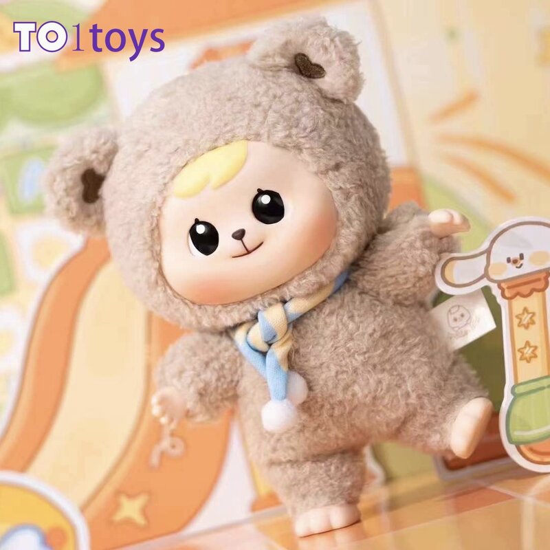 Bao-ao Hugging Series Plush Doll Anime Figure Kawaii Doll Little Bear Plush Toys Collection Birthday Gift for Girls Toy
