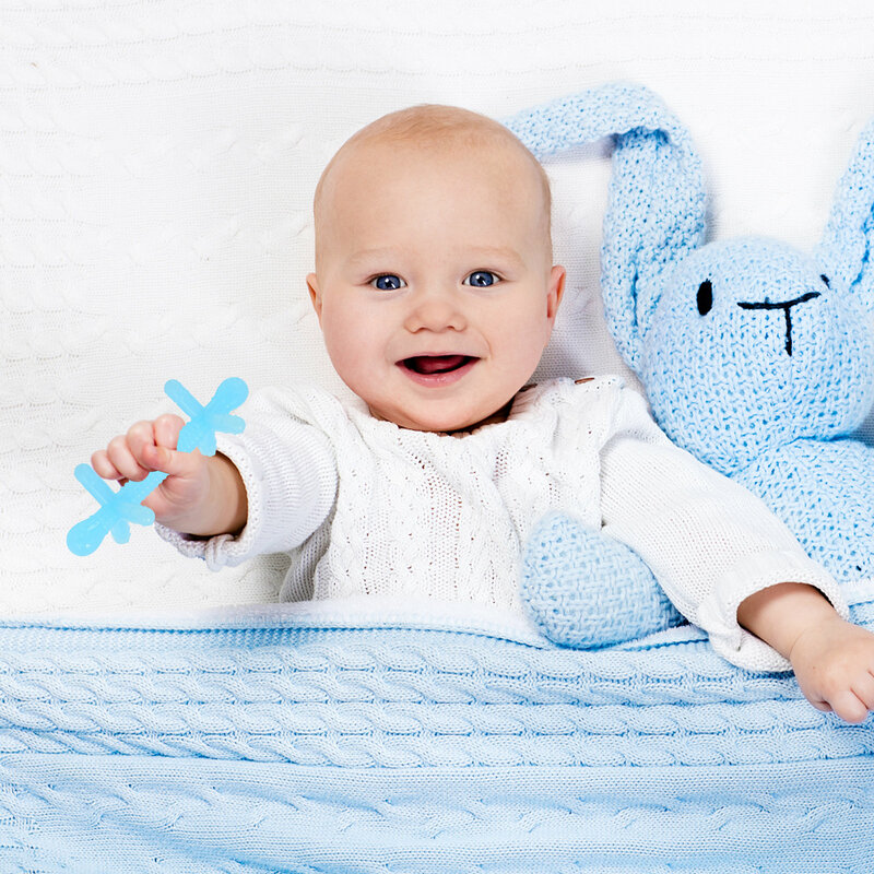 1 szt. Gryzaki dla niemowląt 0-6 miesięcy 6-12 miesięcy gryzaki silikonowe gryzaki silikonowe dla 6-12 miesięcy przeciw jaskółce