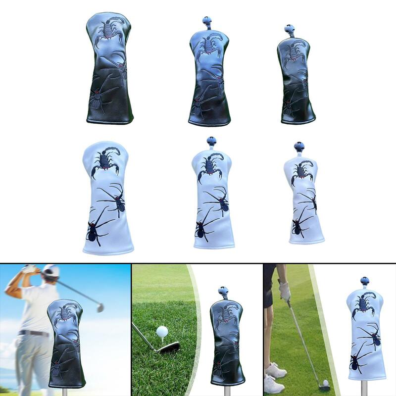 Cubierta de cabeza de palo de Golf, resistente al desgaste, cubiertas de cabeza híbridas, accesorios de Golf