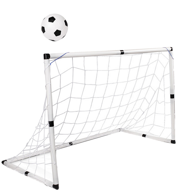 子供のためのミニサッカーゴールネット,サッカー付きサッカーボール,合成サッカー,インフレーター,4ユニット