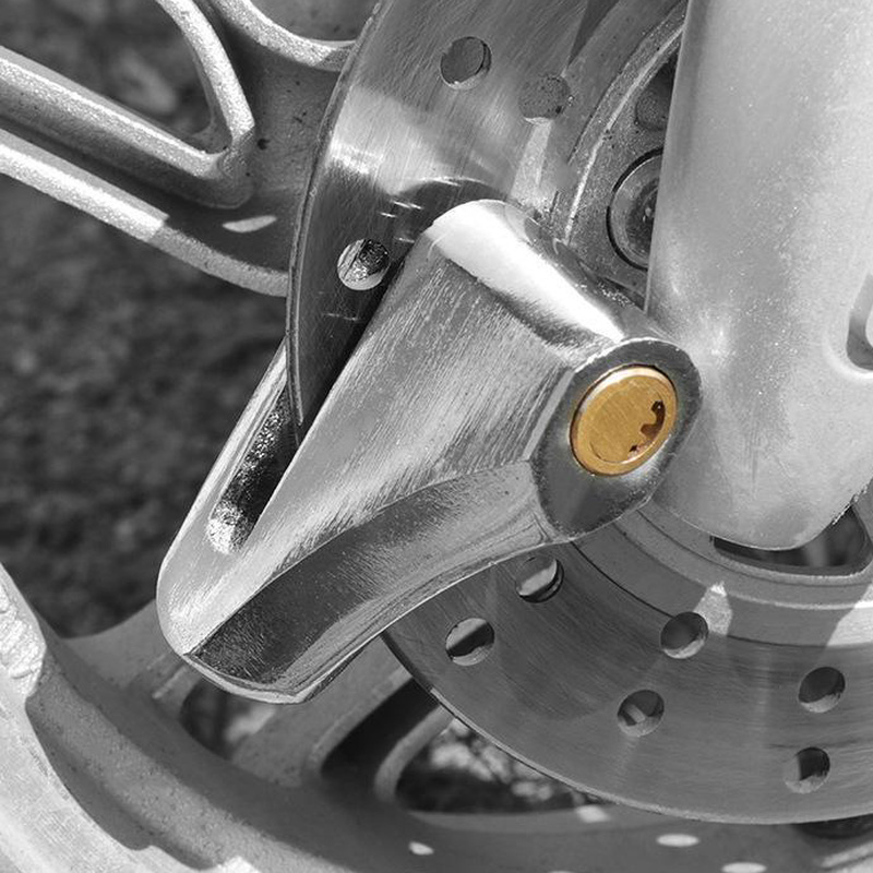 Blocco freno a disco universale per bicicletta moto Scooter elettrico antifurto blocco di sicurezza protezione impermeabile blocco in lega per bici