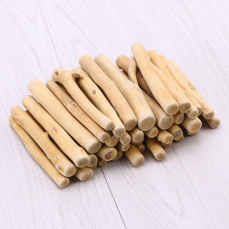 250g/pak 8/10/12cm Driftwood alami batang kayu antiseptik DIY seni kerajinan Bar ornamen pekerjaan kayu Doweling Kit alat Jig