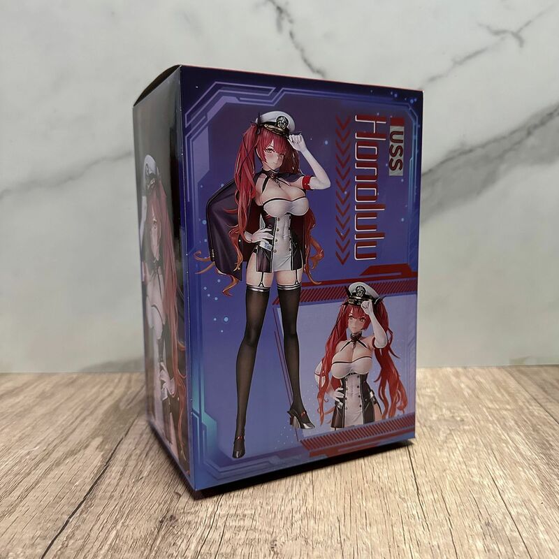 Alter Azur Lane 호놀룰루 라이트 아머 애니메이션 소녀 피규어, 세인트 루이스 액션 피규어, 성인 섹시한 소장 모델 인형 장난감 선물, 26cm