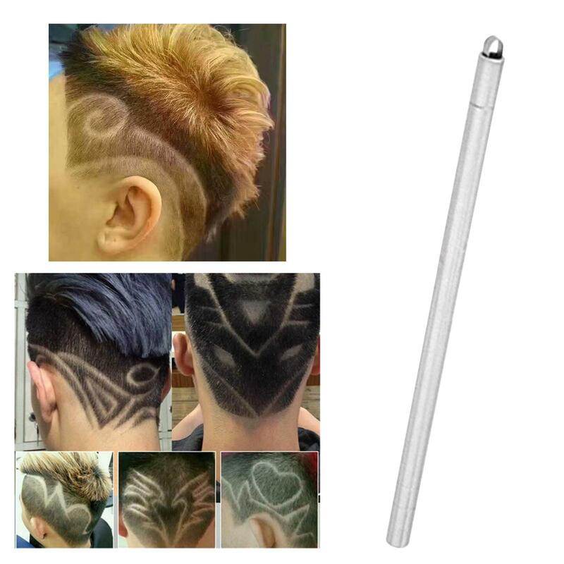 Pluma de corte de pelo, herramienta de afeitado, diseño de pelo, barbas, lápiz de grabado